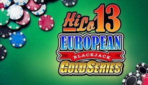 
										HiLo 13 European Blackjack Gold (Хай/лоу 13)